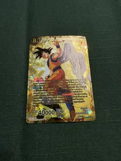 Dragon ball super Card Game BT21-148 GDR Son Goku Peace Resolution - Corner - Image 3