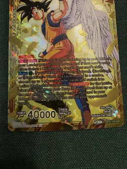 Dragon ball super Card Game BT21-148 GDR Son Goku Peace Resolution - Corner - Image 5