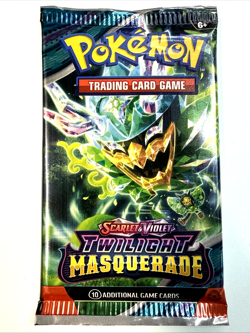 Pokemon Twilight Masquerade Scarlet & Violet Booster Pack - SV06 - 10 Cards - Image 1