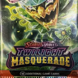 Pokemon Twilight Masquerade Scarlet & Violet Booster Pack - SV06 - 10 Cards - Image 4