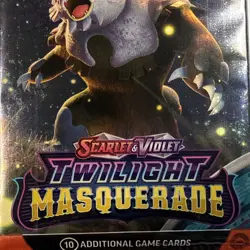 Pokemon Twilight Masquerade Scarlet & Violet Booster Pack - SV06 - 10 Cards - Image 4