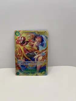 One Piece Monkey D. Luffy Card Game OP13-118, Carrying On His Will Sec - Image 1