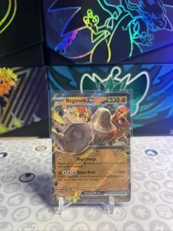 Pokemon TCG Regirock EX 101/182 Destined Rivals Rare Card NM/M Condition - Image 1