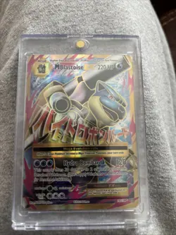 Pokemon XY Evolutions Blastoise EX Full Art Holo Card 102/108 Nm Pack Fresh - Image 1
