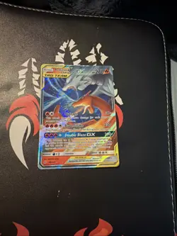 Pokemon Reshiram & Charizard GX Tag Team Holo Foil Card 20/214 Ultra Rare - Image 3