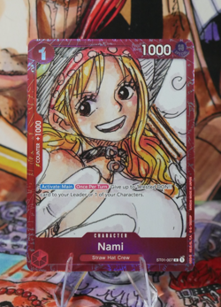 Nami - Premium Card Collection - ONE PIECE FILM RED - ST01-007 - English PROMO - Image 1