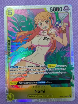 Nami SR OP08-106 English One Piece Card Game Two Legends - Image 1