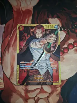 Shanks SEC OP01-120 - One Piece TCG English Card Near-Mint Secret Rare - Image 1