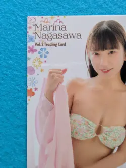 MARINA NAGASAWA Vol.2 Trading Card RG15 Japanese Model TCG - Image 2