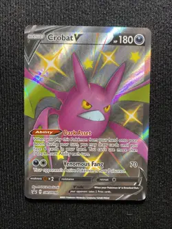 Crobat V SWSH098 SWSH: Sword & Shield Promo Cards Holo - Image 4