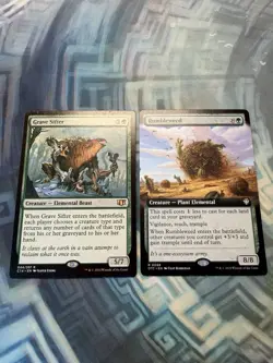 MTG Grave Sifter EX/LP+ Commander 2014 & Rumbleweed Extended Art OTJ NM - Image 1