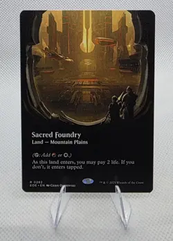 Sacred Foundry (Borderless) Edge of Eternities Regular - Image 1