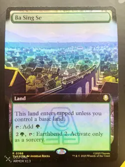 Ba Sing Se #388 (Holo) (Extended Art) MTG Avatar: The Last Airbender NM/M - Image 1