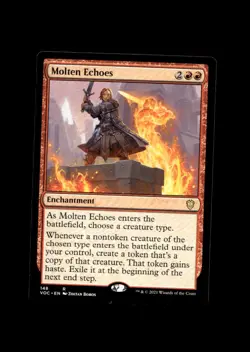 Commander: Innistrad: Crimson Vow #148 Molten Echoes - Image 1