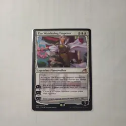 1x The Wandering Emperor NM-Mint, English Kamigawa: Neon Dynasty MTG Magic - Image 4
