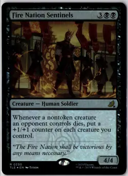 Fire Nation Sentinels #0230 (Foil) (TLE) Avatar: The Last Airbender Eternal - Image 1