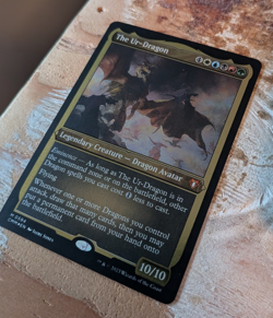 MTG The Ur-Dragon Commander Masters Foil Etched - Image 1