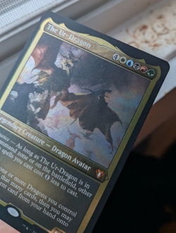 MTG The Ur-Dragon Commander Masters Foil Etched - Image 2