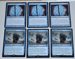 MTG 6x Rare Blue Enchantment Call to the Kindred & Infinite Reflection - Image 1