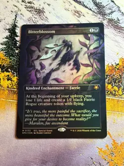 Bitterblossom Special Guests Foil Lorwyn Eclipsed M 0133 - Image 1