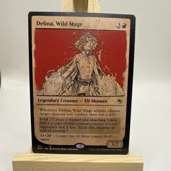 MTG Magic The Gathering Delina Wild Mage Forgotten Realms - Image 1