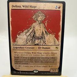 MTG Magic The Gathering Delina Wild Mage Forgotten Realms - Image 2