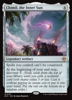 Chimil, the Inner Sun - #137 - Commander: Lorwyn Eclipsed - NM MTG - Image 1