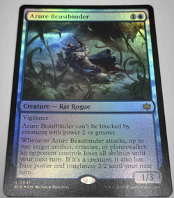 MTG - Bloomburrow - Azure Beastbinder Foil Rare - 041 - NM - Image 1