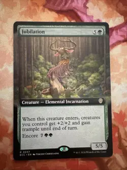 Jubilation (Extended Art) Commander: Lorwyn Eclipsed Regular - Image 1