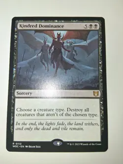Kindred Dominance - Wilds of Eldraine Commander MTG 0113 NM - Image 1