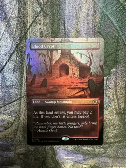 Blood Crypt (Borderless) Lorwyn Eclipsed Foil SHIPS NOW - IN HAND - Image 1