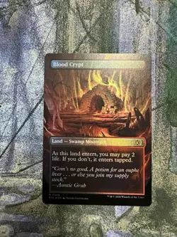 Blood Crypt (Borderless) Lorwyn Eclipsed Foil SHIPS NOW - IN HAND - Image 2