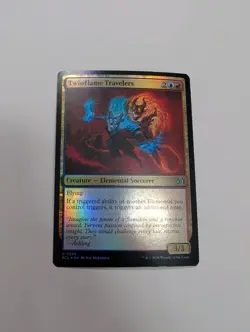 MTG - Twinflame Travelers (Foil) - Lorwyn Eclipsed NM/M Condition - Image 1