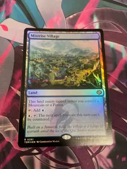 MTG - MISTRISE VILLAGE - FOIL - RARE - TDM - NM - Image 1
