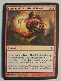 FLAMES OF THE BLOOD HAND Betrayers of Kamigawa 101/165 Magic MTG NM/LP BULK DEAL - Image 1