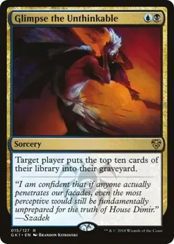 Magic the Gathering-Guilds of Ravnica-Guild Kits-Glimpse the Unthinkable-#015-R - Image 1