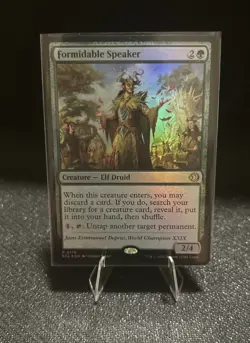 MTG Formidable Speaker 176 Lorwyn Eclipsed Foil - Image 1
