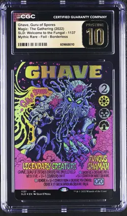 GHAVE, GURU OF SPORES Secret Lair Foil Fungal CGC Pristine 10 MTG - Image 1