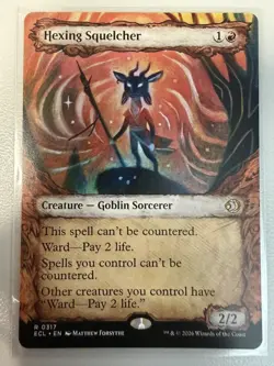 Hexing Squelcher (Showcase) Lorwyn Eclipsed Regular - Image 1