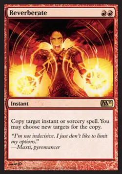 MTG English Reverberate NM Foil Magic 2011 Core Set - Image 1