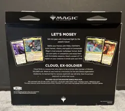 ✅ MTG FF Magic The Gathering Final Fantasy VII Commander Deck Cloud Limit Break - Image 2