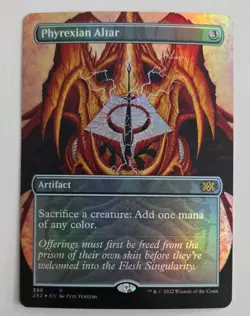 Phyrexian Altar (Borderless) Double Masters Foil NM MTG - Image 1