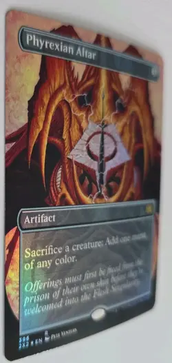 Phyrexian Altar (Borderless) Double Masters Foil NM MTG - Image 3