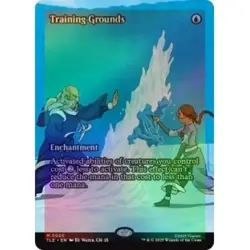 FOIL Training Grounds (Borderless) Avatar: The Last Airbender: Eternal-Legal NM - Image 1