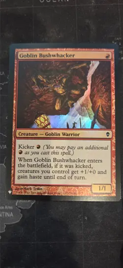 MtG Goblin Bushwhacker FOIL List - Image 1
