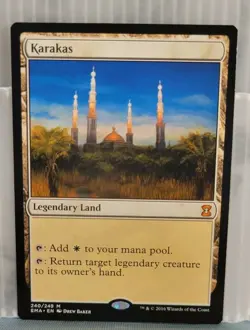 Mtg KARAKAS NM Eternal Masters 240/249 -Argo- - Image 1