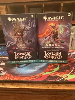 Set of 2- Commander Decks Lorwyn Eclipsed ECL MTG - Image 1