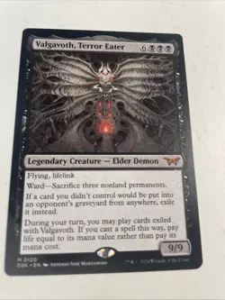 1x Valgavoth, Terror Eater Mtg Duskmourn House of Horrors NM - Image 1
