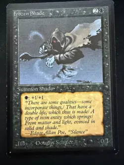 Magic The Gathering: Beta Frozen Shade MTG Beta - Image 1