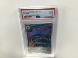 2023 POKEMON OBF EN-OBSIDIAN FLAMES ILLUSTRATION RARE #198 GLOOM PSA 10 - Image 1